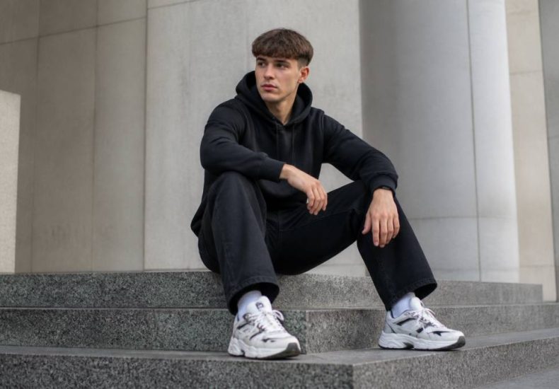 Der 2000er style für schuhe, die größer machen