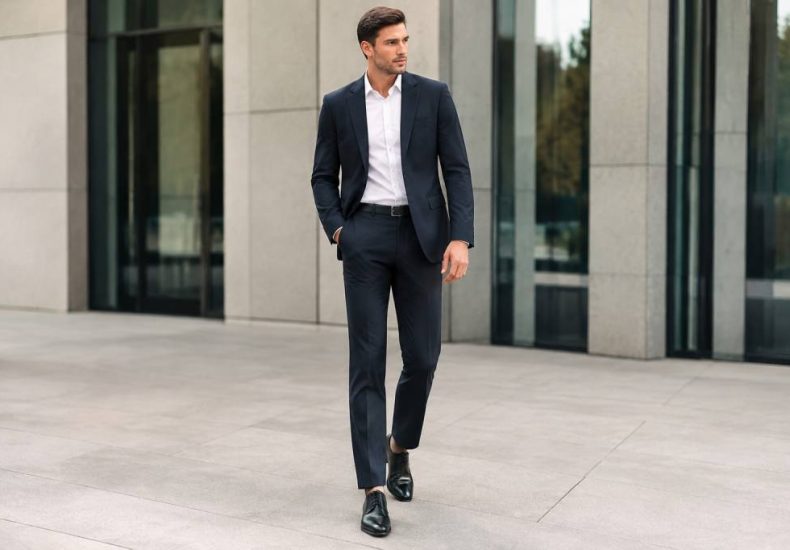 Schlanke männer: stilvolle schuhe, die optisch größer machen